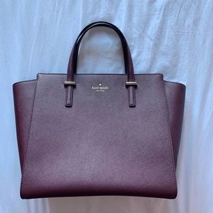 Kate Spade Cedar Hayden Crossbody Mulled Wine